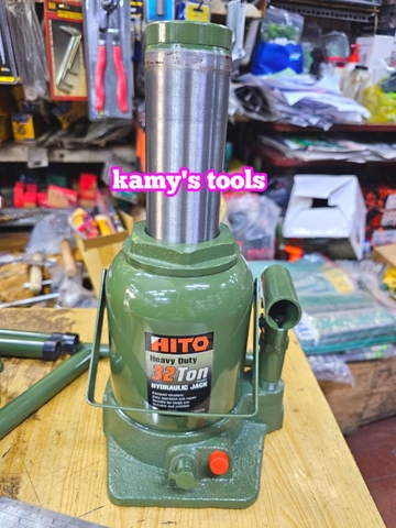 Kích con đội thủy lực 32 tấn lùn và đế mỏng cao Hito