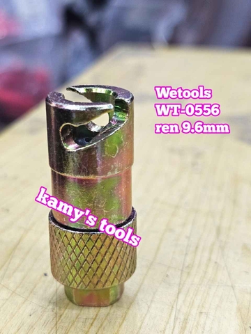 Đầu bơm mỡ ngạnh Wetools WT-0556 ren 9.6mm