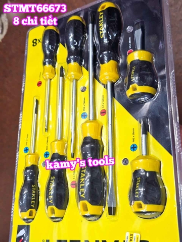 Bộ tua vít 8 chi tiết Stanley STMT66673