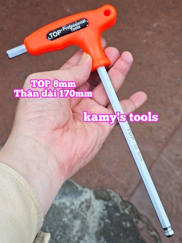 Lục giác bi cán chữ T TOP 3mm 4mm 5mm 6mm 8mm AWT-60203 AWT-60204 AWT-60205 AWT-60206 AWT-60208