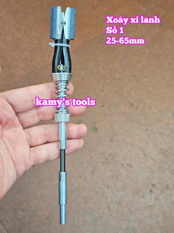 Dụng cụ doa mài xoáy lòng xy lanh động cơ 1 inch 25-65mm dài 200mm L+R+T và Bộ 3 đá mài (bán lẻ từng món)