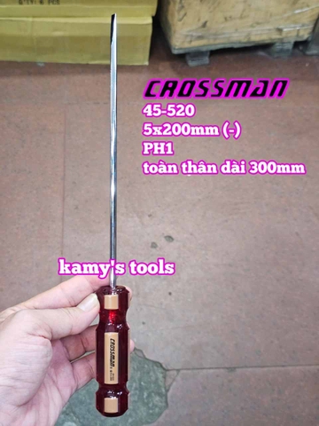 Tua vít bake dẹp 5mm PH1 Crossman dài 150mm 200mm 300mm 45-515 45-535 45-540 45-520 45-550 45-530