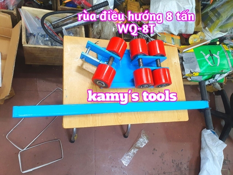 Con rùa chuyển hàng 8 tấn WQ-8T có tay cầm điều hướng 180