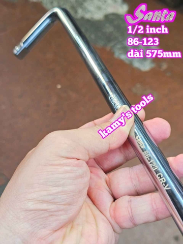 Cần cong L 1/2 inch dài 23 inch 575mm Santa 86-123