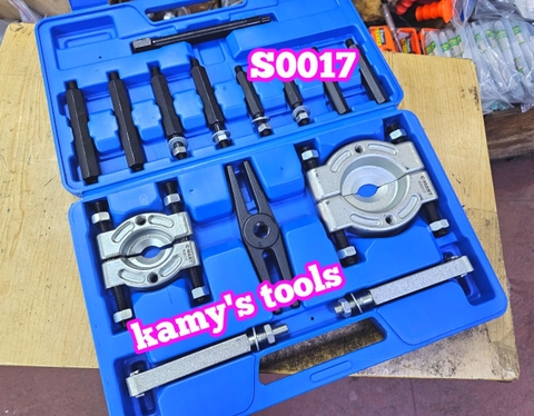 S0017 Bộ vam cảo đĩa chặn tháo vòng bi bạc đạn 30mm 75mm, bộ cảo đĩa mặt trăng 14 chi tiết C-mart