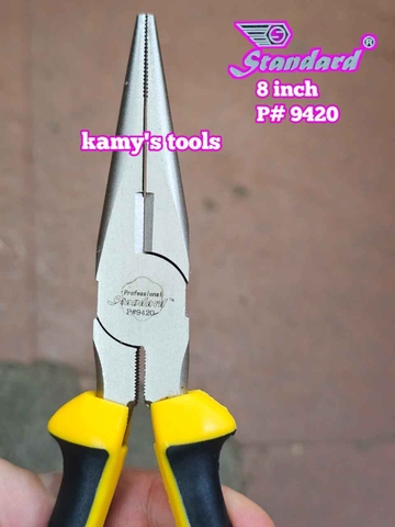 Kìm nhọn 8 inch 205mm Standard P#9420