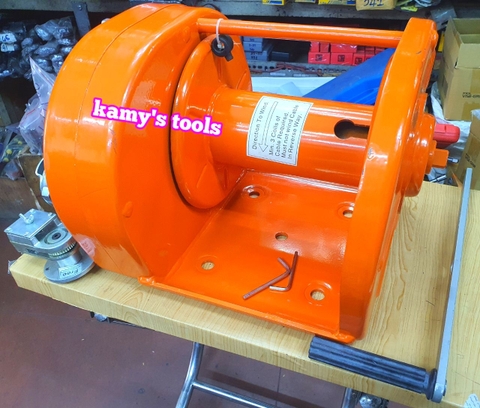 Tời quay tay 3 tấn Nitto nặng 47kg chưa bao gồm cáp