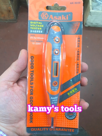 Bút thử điện điện tử Asaki AK-9059 và có đèn AK-9058
