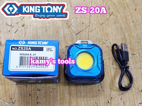 Đèn làm việc mini nhỏ gọn Kingtony ZS20A sạc type C độ sáng max 150 Lumen