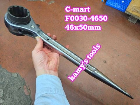 Cờ lê đuôi chuột tự động C-mart 46x50, 50x55 model F0030-4650, F0030-5055