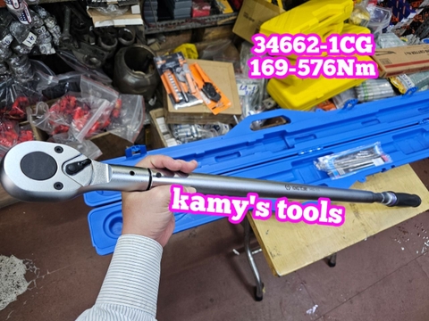 34662-1CG Cần siết lực 3/4 inch Kingtony 102-576Nm 50-450ft.lb, cờ lê lực