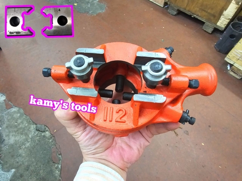 Dụng cụ ren ống bằng tay 21mm 27mm 34mm 42mm model 112 kamytools