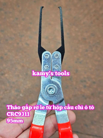 Kìm tháo gắp rơ le điện từ hộp cầu chì xe hơi ô tô mở tối đa 95mm dài 220mm Wetools CRC9311