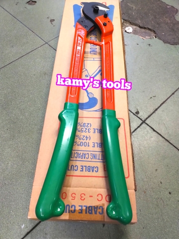 Kìm cắt cáp cơ 325mm2 DC-350 Haru Pat Ngk đồng nhôm đường kính 30mm