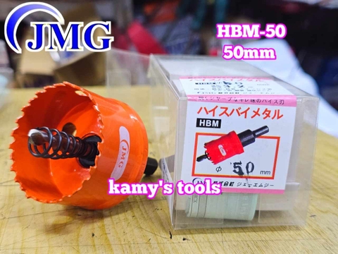 Mũi khoét lỗ kim loại HBM JMG 48mm 49mm 50mm 51mm 52mm HBM-48 HBM-49 HBM-50 HBM-51 HBM-52