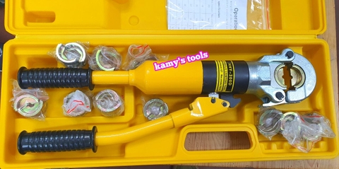 Kìm ép cos thủy lưc HHY-300D 12 tấn đầu tròn 16-300mm2 TLP
