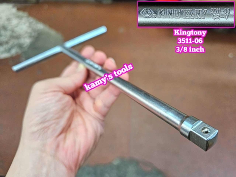 Cần tuýp chữ T 3/8 inch Kingtony model 3511-06 dài 6 inch 170mm