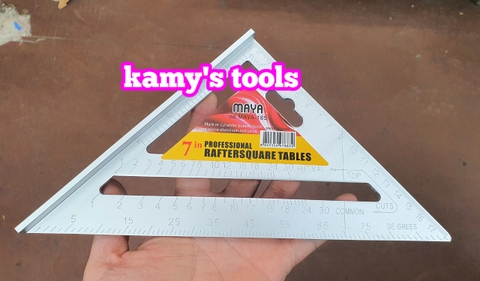 Ê ke góc nhôm nguyên khối chuyên dụng 7 inch 12 inch