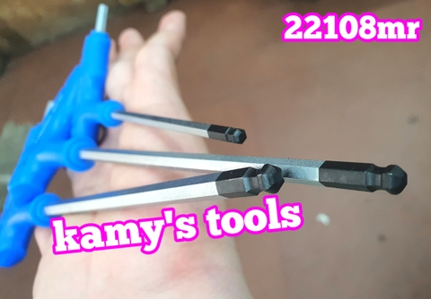 Bộ lục giác bi chữ T 8 chi tiết H2-H10 Kingtony mdoel 9-22108MR