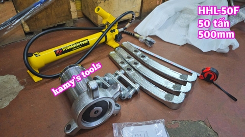 Cảo thủy lực bơm rời 50 tấn HHL-50F TLP mở đường kính 500mm bơm HHB-700
