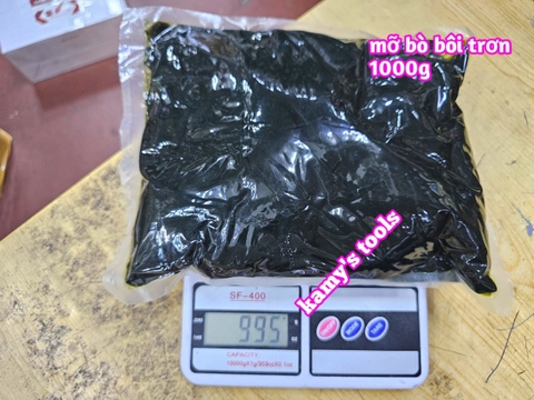 Tuýp mỡ bò bôi trơn 45g và bịch mỡ bò 1000g 1kg sử dụng trong ngành công nghiệp cơ khí máy móc kamytools