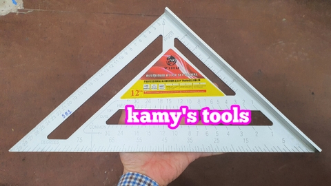 Ê ke góc nhôm nguyên khối chuyên dụng 7 inch 12 inch