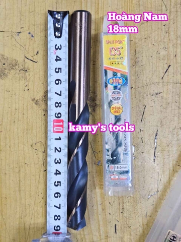 Mũi khoan inox pháp hoàng nam 16mm 16.5mm 17mm 17.5mm 18mm 18.5mm
