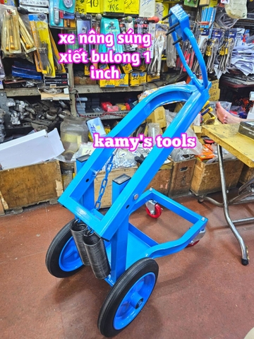 Xe nâng đỡ máy siết bắn bulong 1 inch kiểu lò xo WGC3090 kamytools