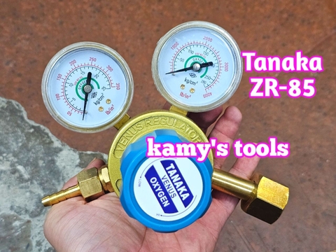 Đồng hồ oxy đồng hồ gió đá thân thau Tanaka ZR-85 dùng cho cắt kim loại