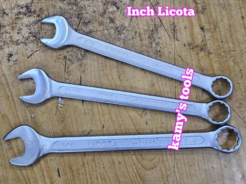 Cờ lê vòng miệng hệ inch Licota 5/8 inch 11/16 inch 3/4 inch Awt-Ers0007 Awt-Ers0008 Awt-Ers0009
