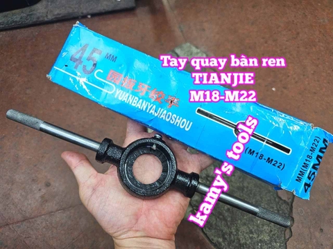 Tay quay bàn ren tạo ren ngoài Tianjie M3.5-M6 M7-M9 M10-M11 M12-M16 M18-M22