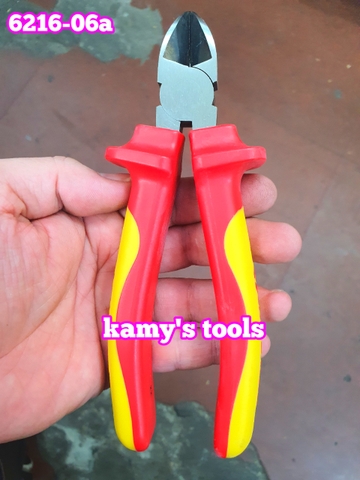 Kìm cắt cách điện 1000V Kingtony 6 inch model 6216-06A