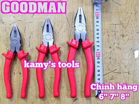 Kìm điện Goodman 6 inch 7 inch 8 inch chính hãng 95-306 95-307 95-308