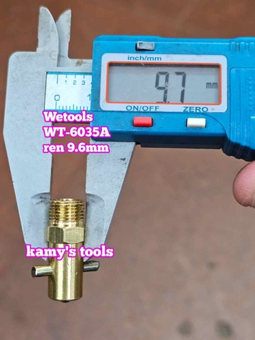Vú mỡ ngạnh Wetools ren 9.6mm WT-6053A 13mm WT-6053B