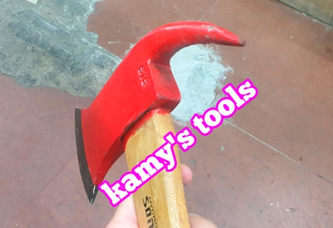 Búa rìu bổ củi, chặt cây, làm vườn, thoát hiểm, cứu hộ đa nặng 800g dài 385mm Sơn Tùng