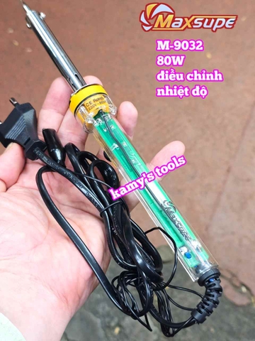 Mỏ hàn chì điều chỉnh nhiệt độ Maxsupe M-9032 80W dài 250mm