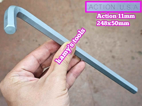 Lục giác đầu bằng  Action 11mm dài 248mm ACK-62211