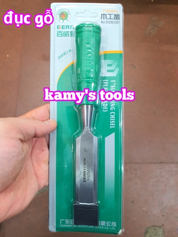 Đục gỗ Berrylion 1/4 3/8 1/2 5/8 3/4 1 1.2 1.1/4 inch