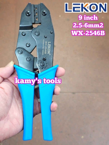 Kìm bấm cos MC4 năng lượng mặt trời Lekon WX-2546B dài 9 inch 2.5-6mm2