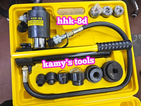 Dụng cụ đột lỗ tôn thủy lực TLP HHK-8D 11 tấn 22mm-60mm