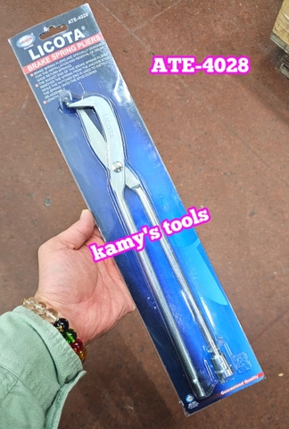 ATE-4028 Kìm tháo và lắp móc lò xo bố thắng xe hơi ô tô Licota