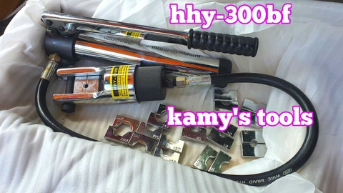 Đầu ép cos thủy lực HHY-300BF 16-300mm2 11 bộ khuôn