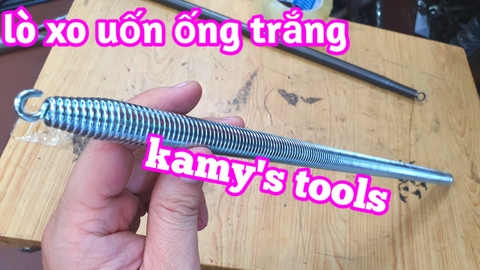 Lò xo uốn ống ghen điện đen trắng cao cấp phi 16-20-25-32mm