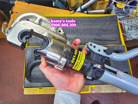 Kìm ép cos thủy lực TLP HHY-400E ép lục giác 11 tấn 16-400mm2