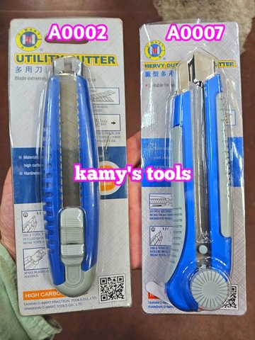 Dao Rọc Cáp Rọc Giấy Đa Năng C-mart A0002 Và A0007