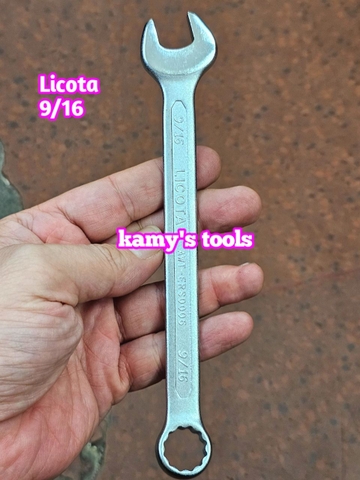 Cờ lê vòng miệng hệ inch Licota 3/8 inch 7/16 inch 1/2 inch 9/16 inch Awt-Ers0003 Awt-Ers0004 Awt-Ers0005 Awt-Ers0006