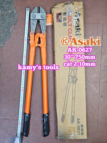 Kìm cộng lực cắt sắt kẽm Asaki 30 inch 750mm AK-0627 cắt 2-10mm