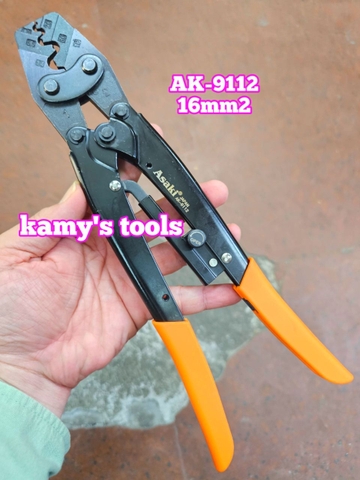 AK-9112 Kìm bấm cos Asaki 16L dài 275mm 1.25-16mm2