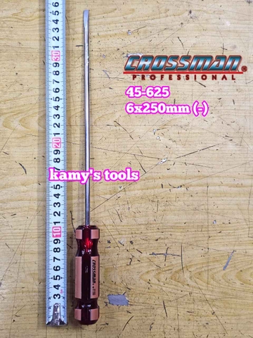 Tua vít bake dẹp 6mm PH2 Crossman dài 250mm 6x250mm 45-645 45-625 Thương hiệu: Crossman