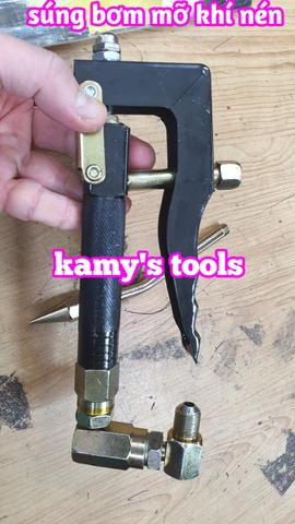 Tay bơm mỡ, dụng cụ bơm mỡ bò bằng khí nén